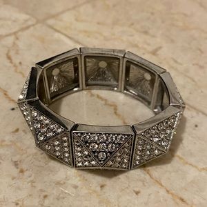 Evening wear inspired Rhinestone Bangle